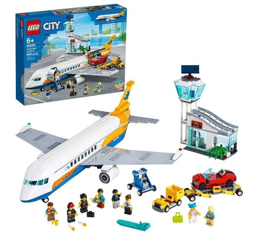 Kit De Construcción Lego City Avión De Pasajeros 60262 3+