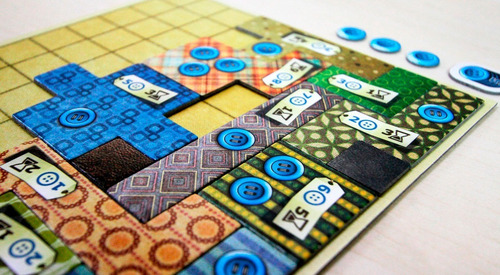 Juego De Mesa De Puzzles Y Estrategia Patchwork Español