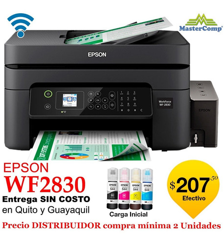 Imagen 3 de 5 de Impresoras Epson Wf2850 / Wf 2830 Para Distribuidores