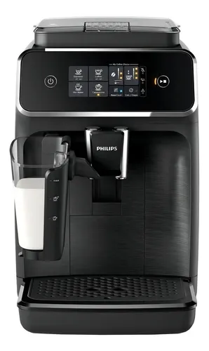 Cafetera Philips Series 2200 EP2231 super automática negra expreso