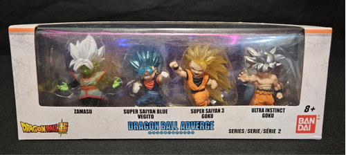 Dragon Ball Paquete De 4 Figuras Serie 2 Linea Adverge