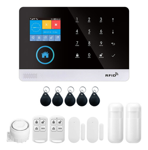 Kit De Alarma, Sensor, Teléfono, Pantalla Automática, Puerta