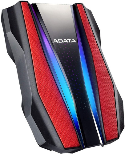 Adata Disco Duro Externo 2tb Usb 3.2 Gen3 Antigolpes Rgb 