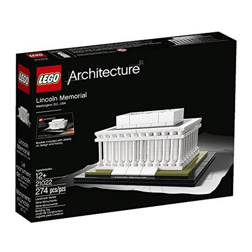 Kit De Lego Arquitectura 21022 Lincoln Memorial Modelo