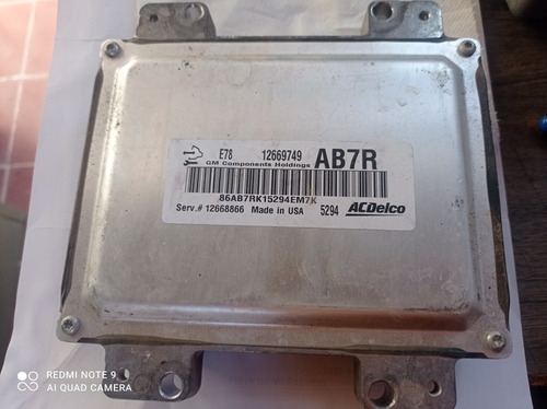 Ecu 2013-2016 Chevrolet Cruze/sonic/trax 1.4 12669749 Ab7r