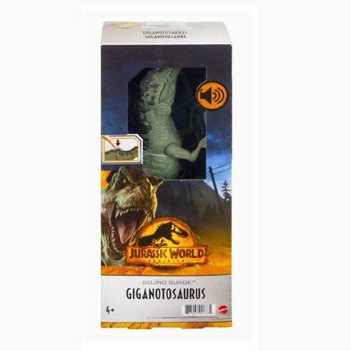 Figura Giganotosaurus Jurassic World Dominion Mattel Nueva 