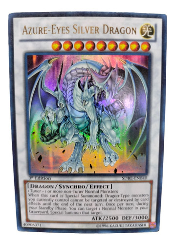 Azure Eyes Silver Dragon Ultra Yugioh 