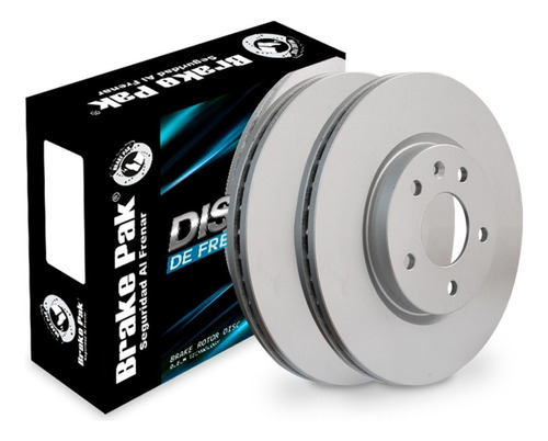 Discos De Freno Marca Brake Pak Para Chevrolet Orlando