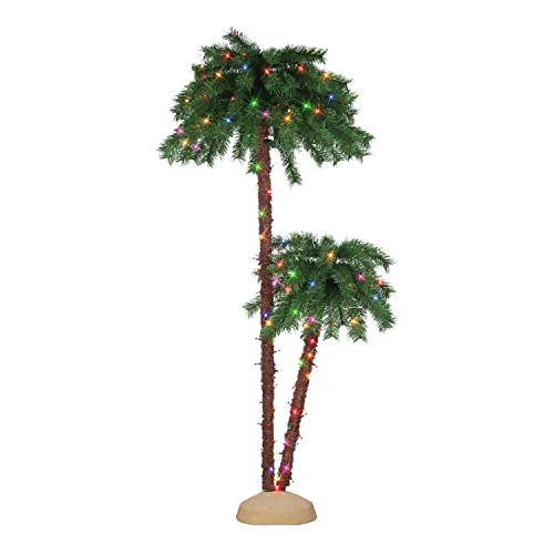 Árbol De Palmera Artificial Pre-iluminado 6 Pies