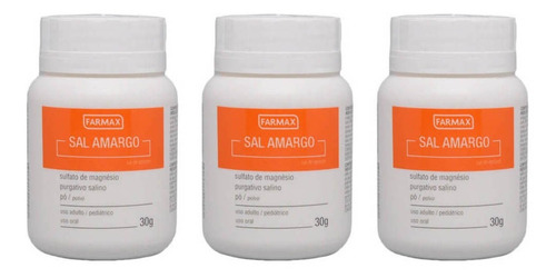 Farmax Salamargo Em Pó 30g (kit C/03)