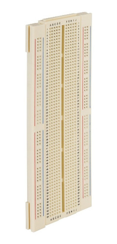 Imagen 2 de 3 de Protoboard Steren 1 Bloque 2 Tiras 840 Puntos