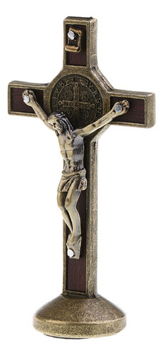 2x Aleación Jesús Cruz Crucifijo Estatua De Cristo Para La