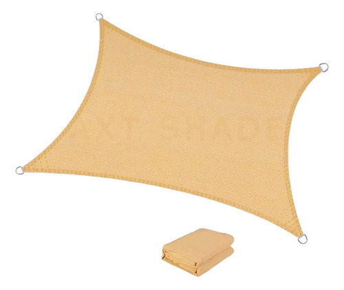 Toldo Vela Sombra Rectangular 2.5 X 3 Mts Beige