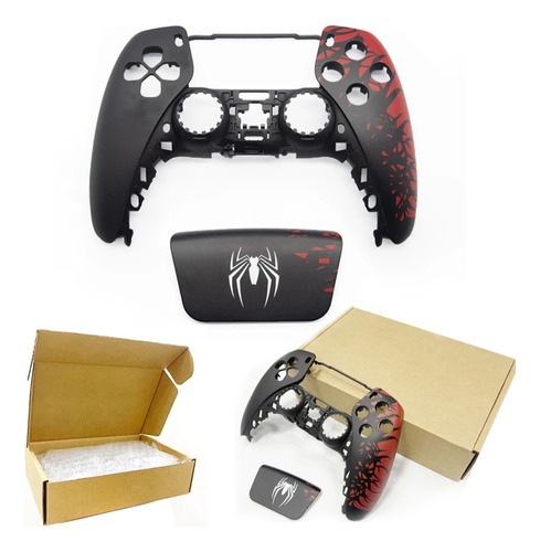 Carcasa Frontal Control Ps5 Spiderman 2 Para Control Bdm-020