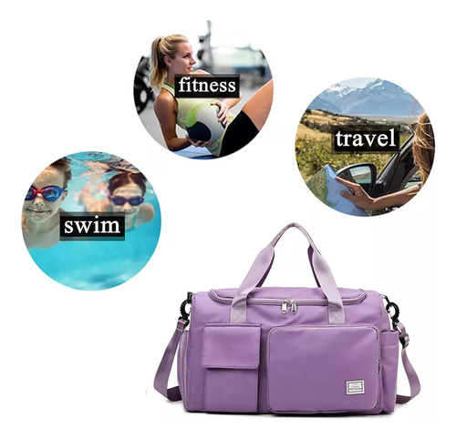 Bolsa De Viaje De Gran Capacidad Para Gimnasio.