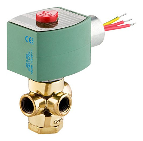 Asco Dc Cuerpo Laton Directa Acting Valvula Solenoide Tamaño