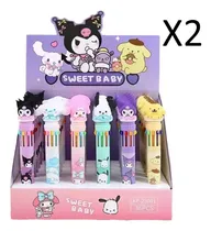Comprar Bolígrafo Lapicero Multicolor Sanrio 10 En 1 Papelería