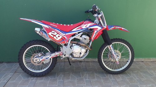 Honda Crf 250 F Toda Equipada 12 X Cartao Credito