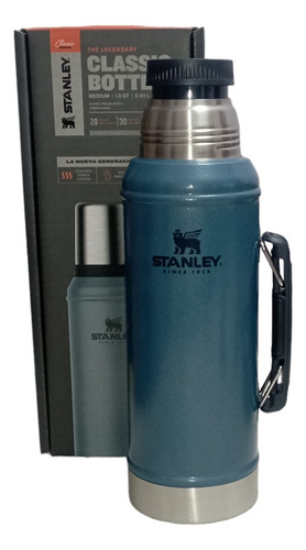 Termo Stanley Clasico 950ml Pico Cebador Color Azul