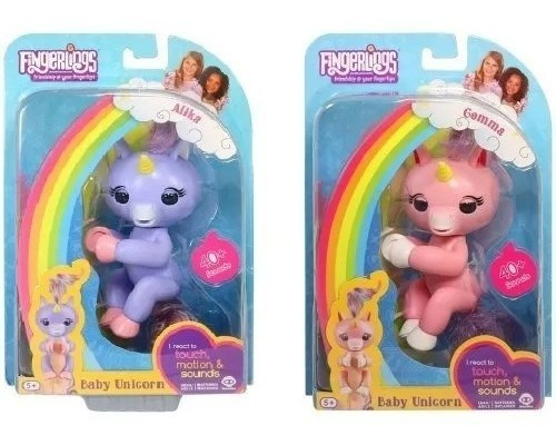 Wowwee Fingerlings Unicornio Interactivo Gigi, Alika Y Gemma