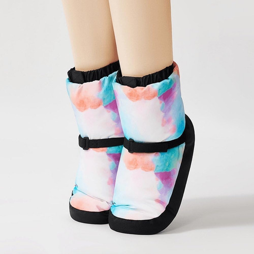 F Botas De Ballet Cálidas,zapatos De Baile Cómodos Invierno