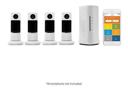 Home8 Twist Hd Kit De Inicio De Camara (4 Unidades)