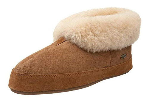 Acorn Pantuflas Tipo Botas Con Piel De Oveja Para Hombre