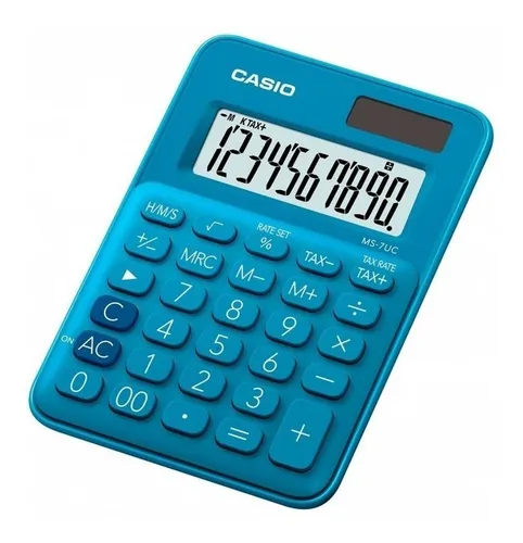 comprar Calculadora Casio Ms-7uc - 10 Digitos - Línea My Style