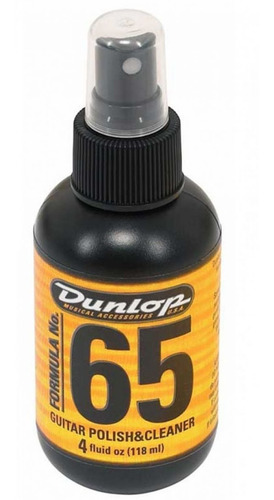 Limpador Polidor Dunlop Formula 65 Guitarra/baixo 654si