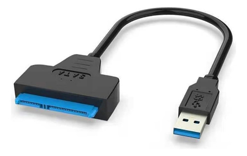 Cable Adaptador Usb 3.0 A Sata Iii Para 2.5 A 6gbps Negro Negro