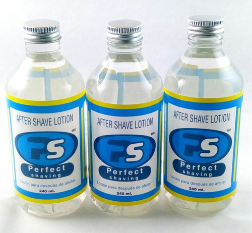 3 After Shave Lotion Perfect Shaving