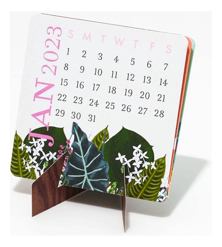 Not Paper Calendario Caballete Mini Acordeon 2023