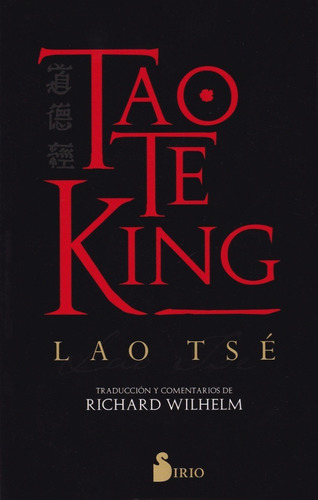 Libro Toe Te King - Lao - Tsé