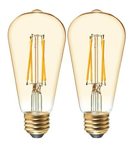 Focos Led - Ge - Bombilla Led Vintage, Bombilla Led Edison D