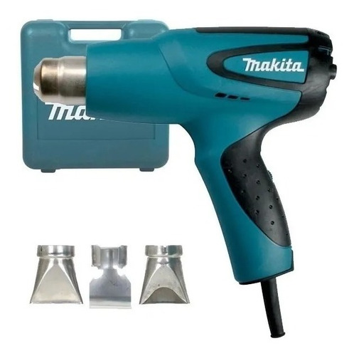 Pistola De Calor Makita 1600 Watts 500° 3 Boquillas Maletin 