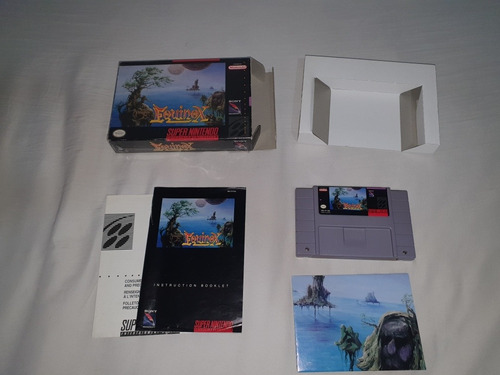 Equinox Original  Snes Americana Super Nintendo