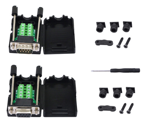 Sinloon Db9 Adaptador Conector Rs232 Serial Port D-sub Placa