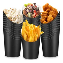 Comprar 200 Unidades De Tazas Para Patatas Fritas, 14 Onzas, Tazas D
