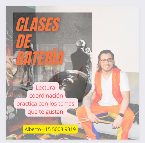 Imagen 1 de 4 de Clases De Batería