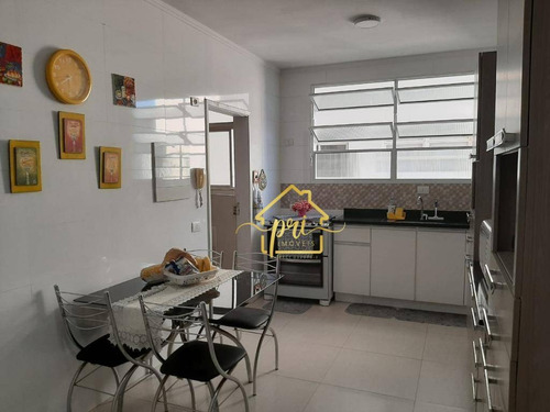 Apartamento À Venda, 107 M² Por R$ 465.000,00 - Boqueirão - Santos/sp - Ap1719