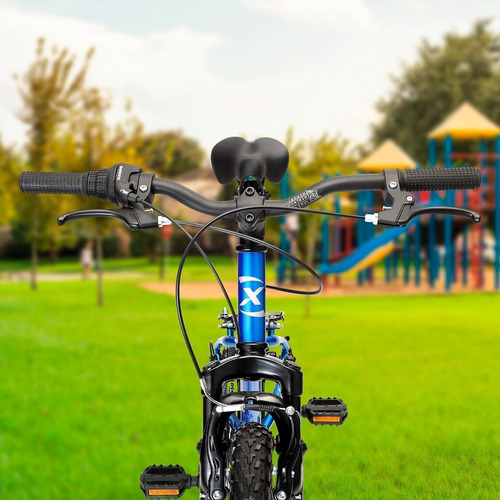 Bicicleta Infantil Drako Doble Susp Aro 20 2021 Azul 