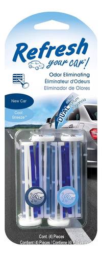 Aromatizante Ambiental Auto Aromas Cool Brezee/new Cargador