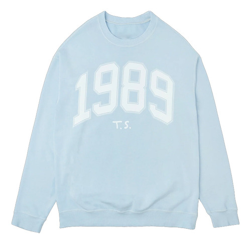 Sudadera De Cuello Redondo Taylor Swift Merch 1989