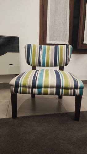 Sillones Materas X 2 Juego Ver Descripcion Usados Blanco Rayado
