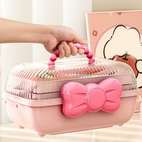 Caja De Almacenamiento Portátil Para Joyas Y Accesorios Para