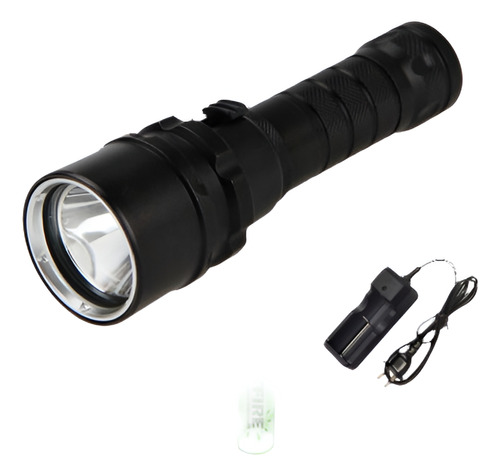 5000lm Xm-l T6 Led Subacuática 100m Buceo Linterna Pesca Ant