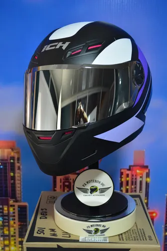 Cascos Con Visor De Color Dama Ich 501 Sp, Certificado Dot