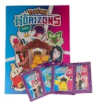 Comprar Álbum + 10 Sobres Figuritas Pokemon Horizons Cromy Club