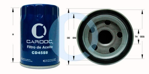 Imagen 1 de 3 de Filtro De Aceite Fiat Palio Siena Uno Punto 4l, 1.4 Lt (08-
