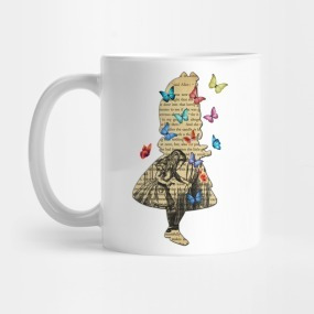 Taza De Ceramica Bichos Alicia Modelo R 34